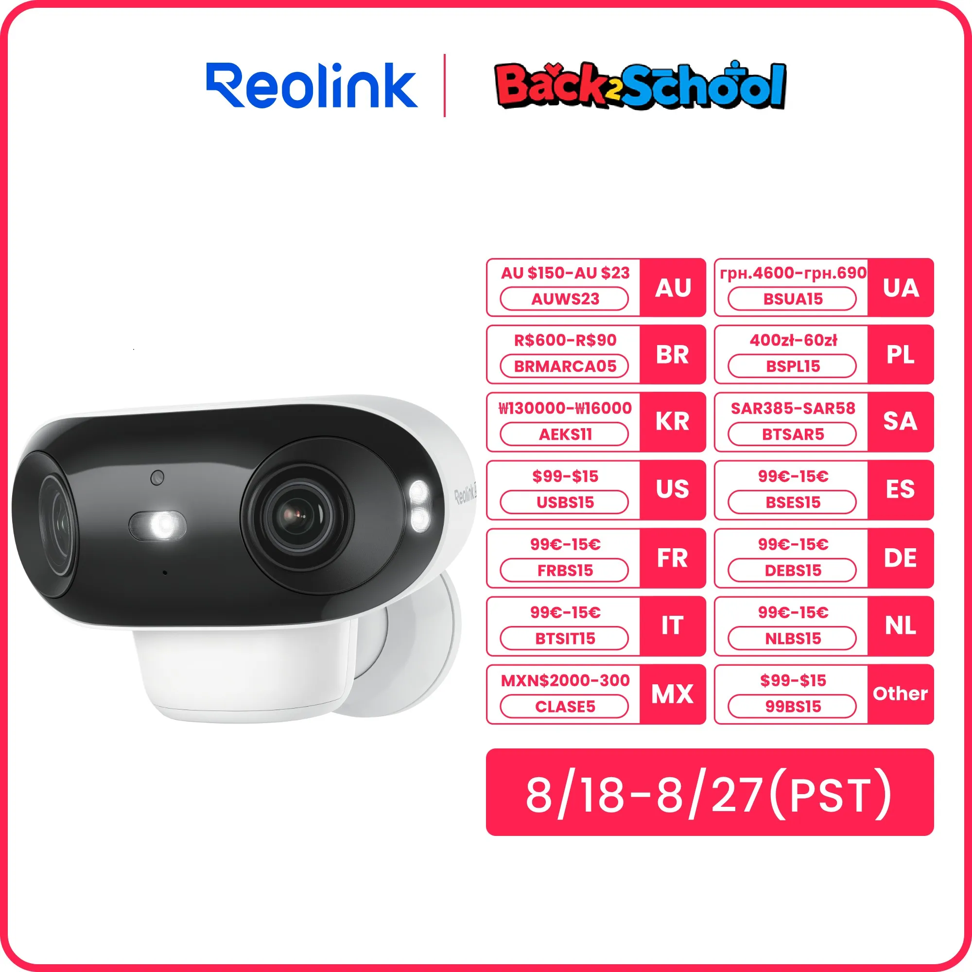 

Беспроводная камера безопасности Reolink 4K 8 МП с питанием от солнечной батареи и батареи 180 ° Панорамная ColorX уличная Wi-Fi камера ночного видения Wi-Fi 6
