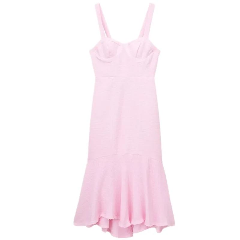 Vestido Deco em Camadas Texturizado e E, Nova Chegada de Primavera, Vestuário F, Vestido Longo com Decote e...