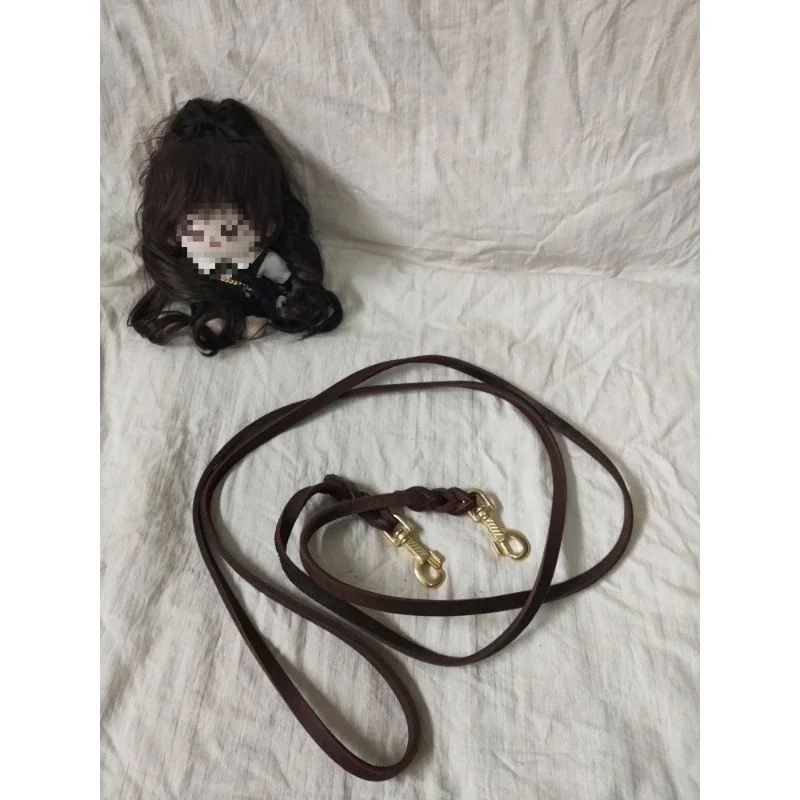Equestrian Supplies Cowhide Reins, Dragging Rope Water Reins, Horse Equipment Training Reins Harness