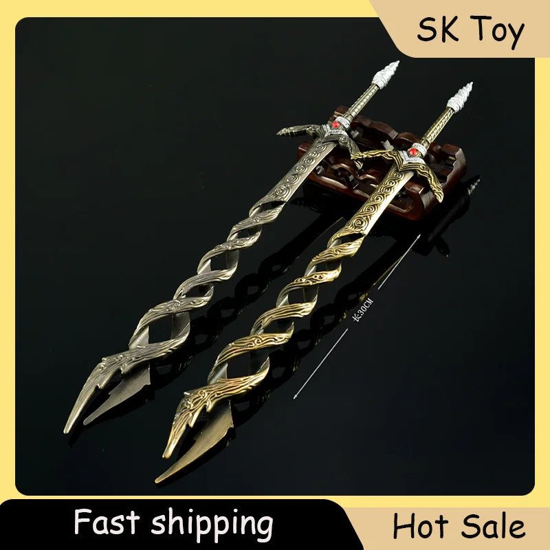 30cm Eldenn Game Peripherals Godslayer's Greatsword All Metal Toy Sword Action Figure Crafts Desktop Ornament Gifts Collections