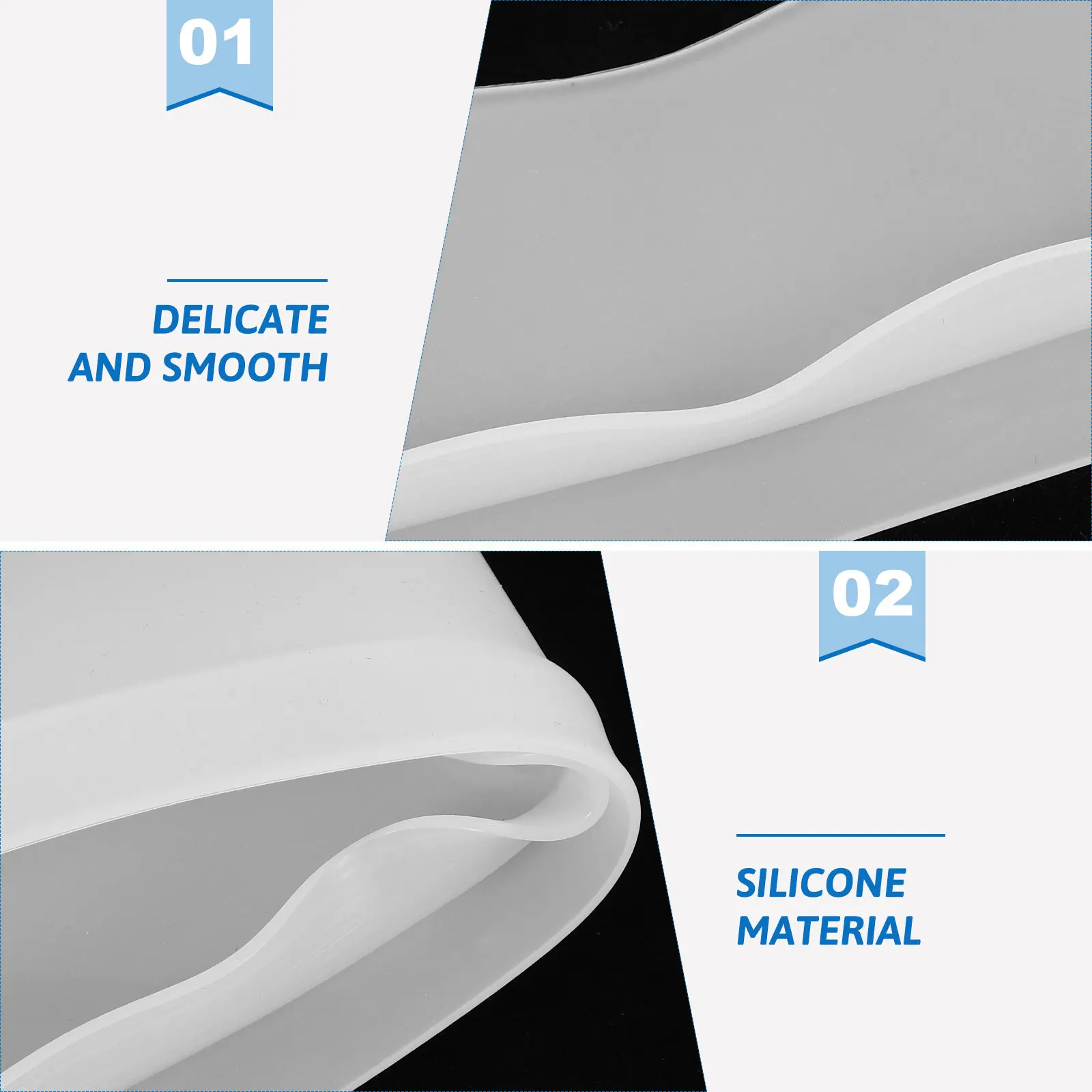 

Silicone Oven Side Guard Non Slip Sleek Design Stove Counter Gap Cover Modern Kitchen Seal Slit Filler Easy Cut to Fit Protector