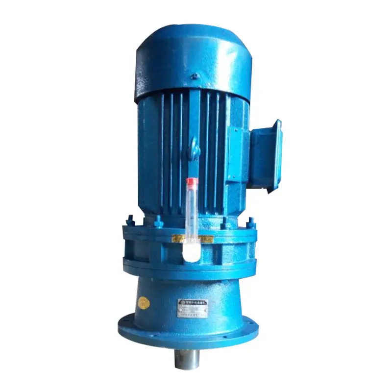 

Industrial sewage liquid electric charging barrel 220v three-phase vertical cycloid gear reducer