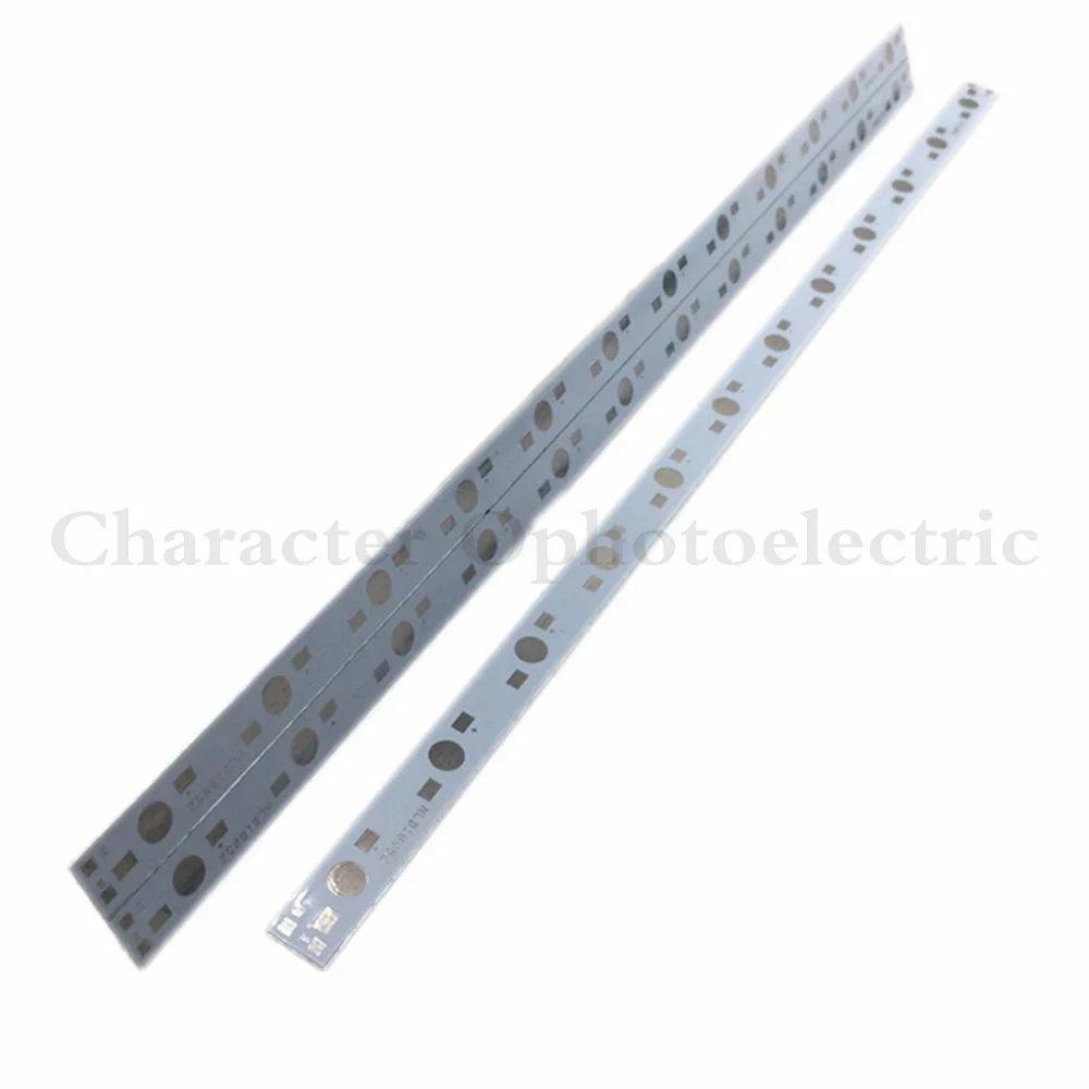 

1pcs 30CM x 1CM Aluminium PCB Circuit Board for 12 x 1w,3w,5w LED in Series