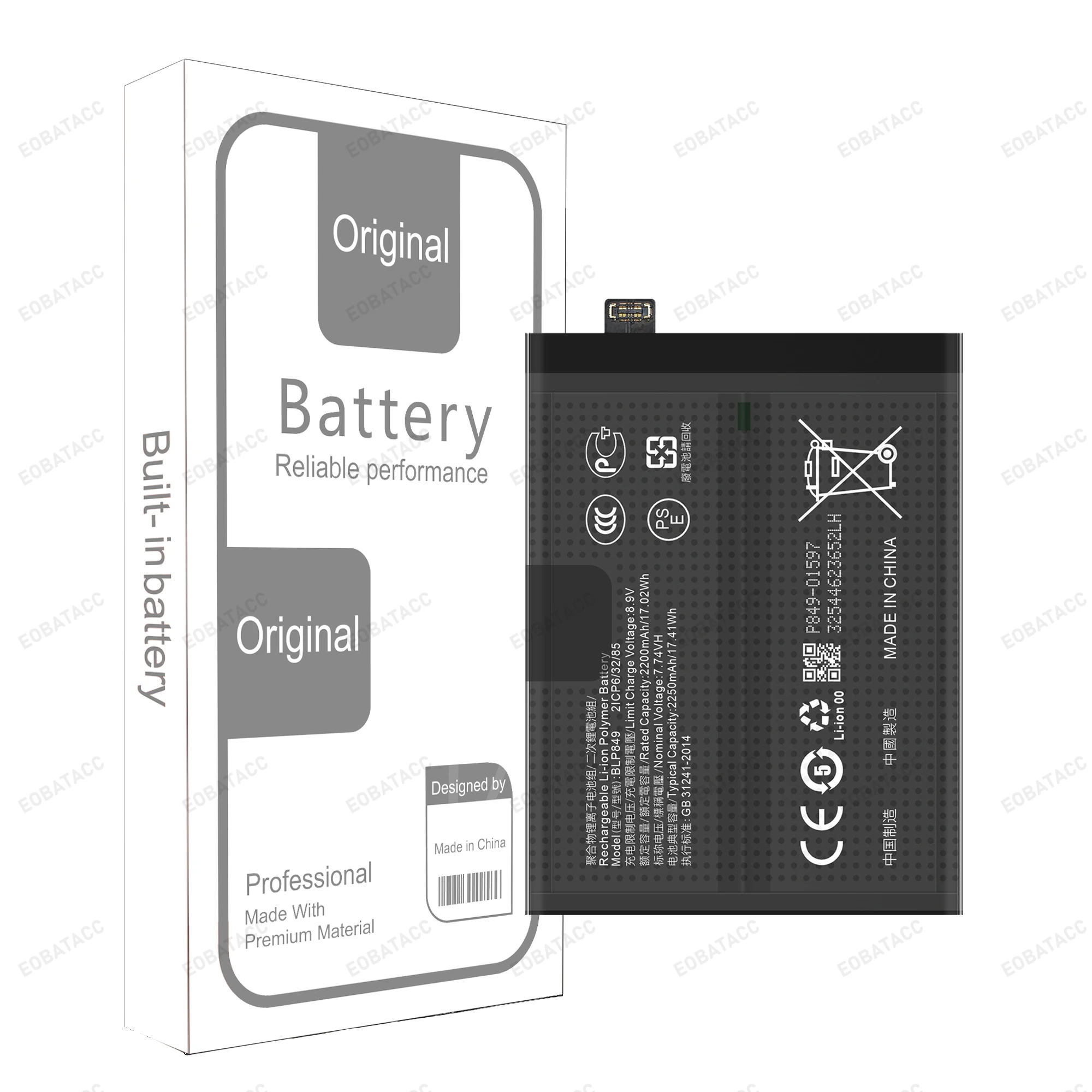 BLP887 BLP919 BLP947 BLP809 BLP849 New Battery For Realme GT Neo Flash Master Neo2T Neo2 GT2 Pro Neo3 + Send Dismantling Tools