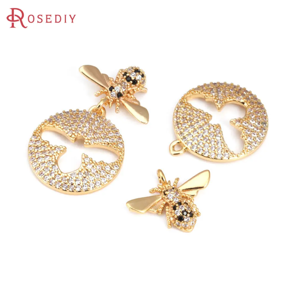 2 Sets 18K Gold Col… - image