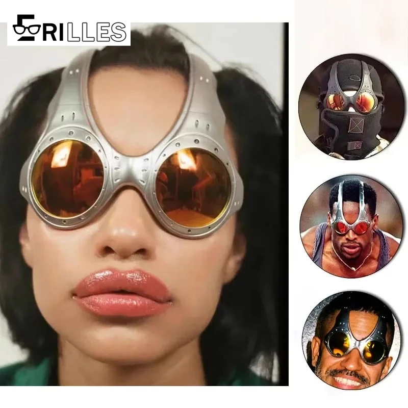 

Спортивные солнцезащитные очки в металлической оправе, блокирующие синий свет с защитой UV400, спортивные очки с запахом для активного отдыха