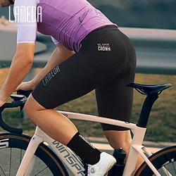 Lameda Bicycle Pants Anti-slip High Elastic Shorts For Men Breathable 5d Padded Gel Shock Absorption Mtb Road Bike Pants