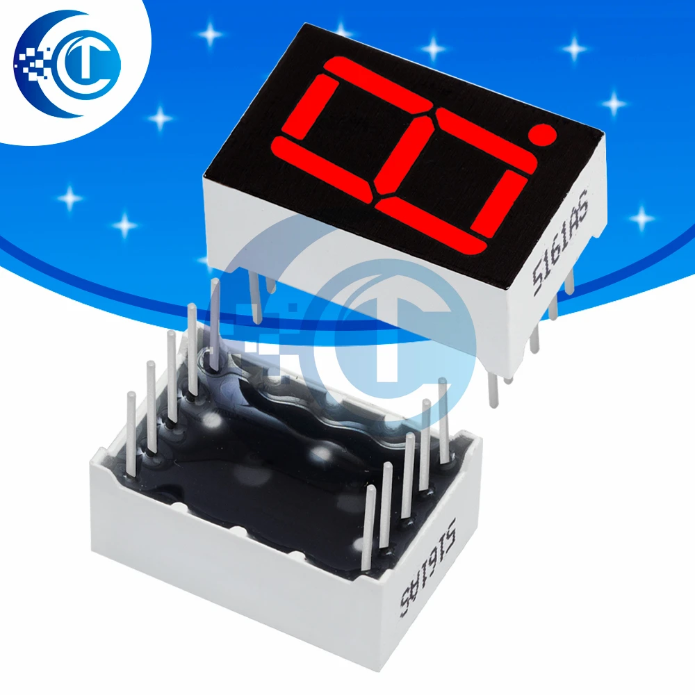Tubo digital LED vermelho, cátodo comum, display de dígitos, segmento 7, 0,5 0, 56 Polegada, 0, 56 Polegada, 0, 56 Polegada, 0, 56 Polegada, 0, 56