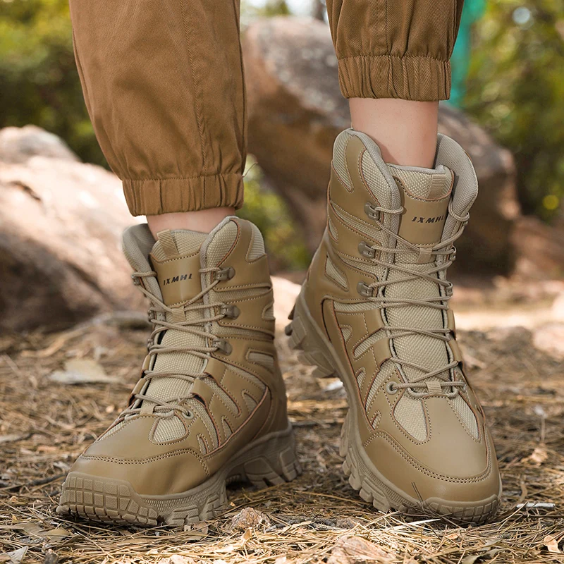 Four season breathable outdoor hiking shoes, cross-border plus size couple style, casual outdoor hiking shoes, light outdoor spo