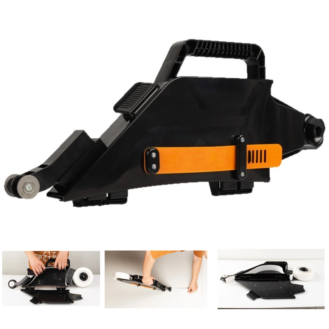 Drywall Taping Tool Kit with Internal Corner Attachment Ideal for Flat Joints Inside Corners Square Set Finishing