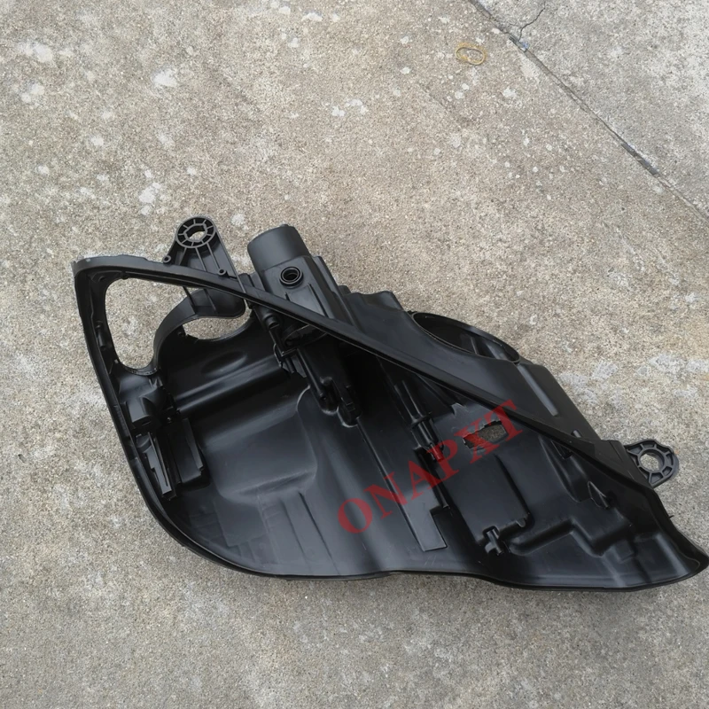 Headlight Back Housing For Mercedes-Benz E-Class W212 2010-2013 Front Headlight Cover Black Base Bottom Protection Shell