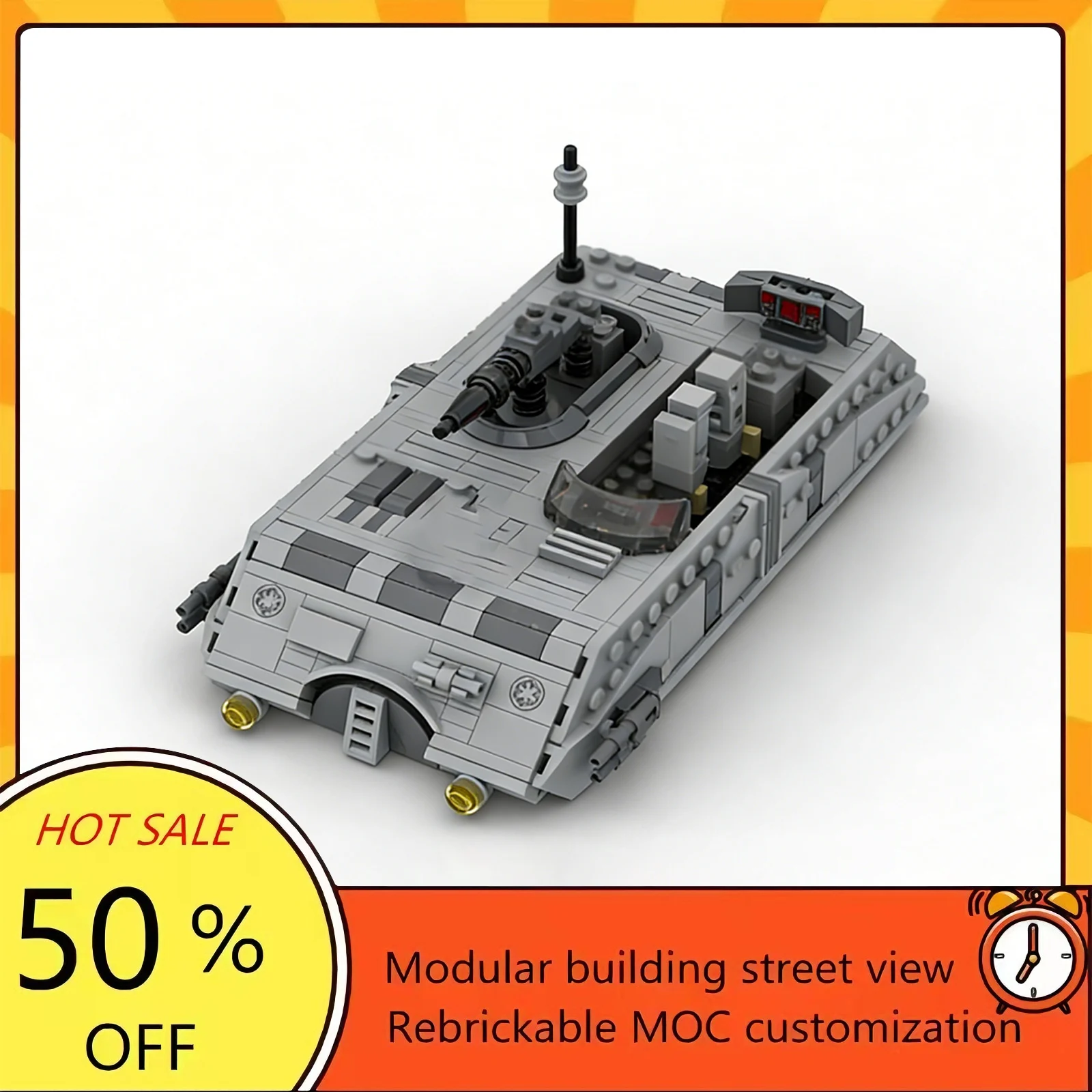 

420PCS Popular Space War Movie Model MOC Building Bricks Spaceship Modular Technology Gifts Holiday Assemble Children Toy Suit