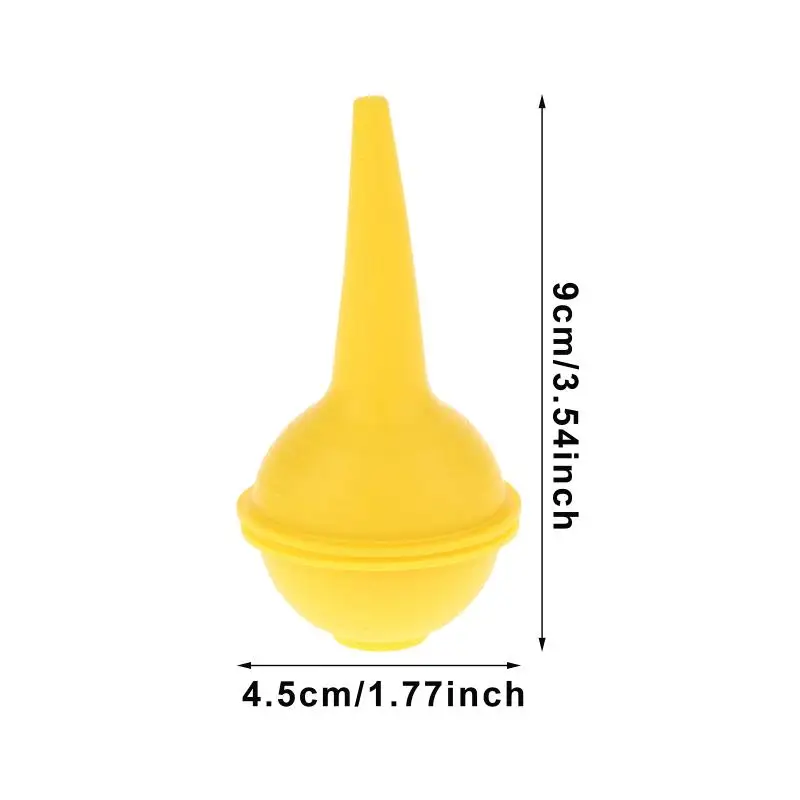 Toddler Infant Nasal Aspirator Handheld Soft Tip Manual Suction Baby Nose Cleaner Strong Squeeze Vacuum Device