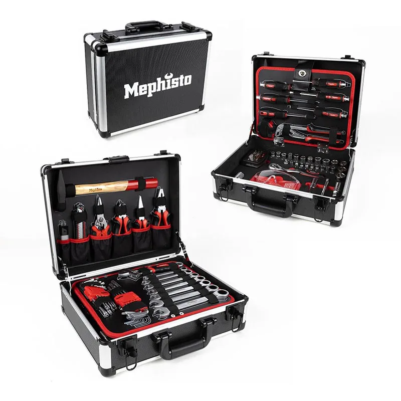 Tool CASE tool case Premium XL tool set with chrome vanadium tool equipped bit attachment adapter