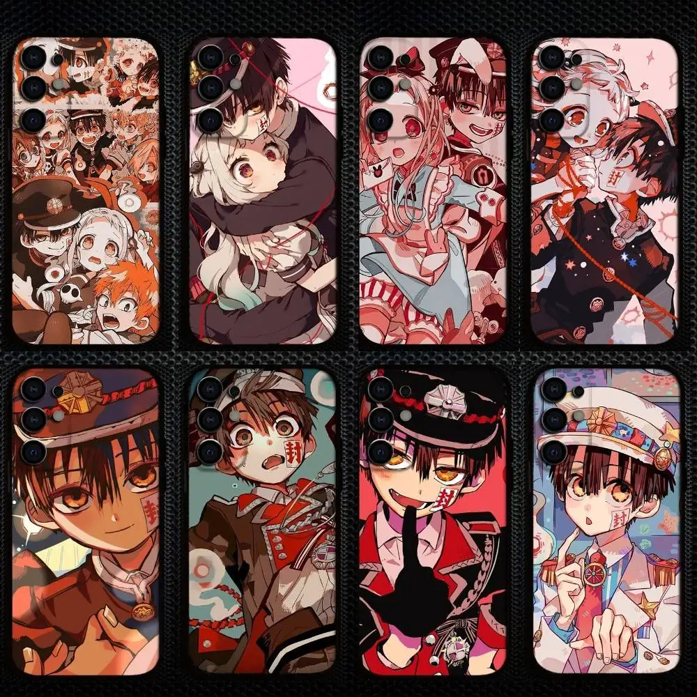 

Anime Toilet Bound Hanake Kun Phone Case For Samsung S25,S24,S23,S22,S21,S20,Plus,Fe,Lite,Others Black Cover