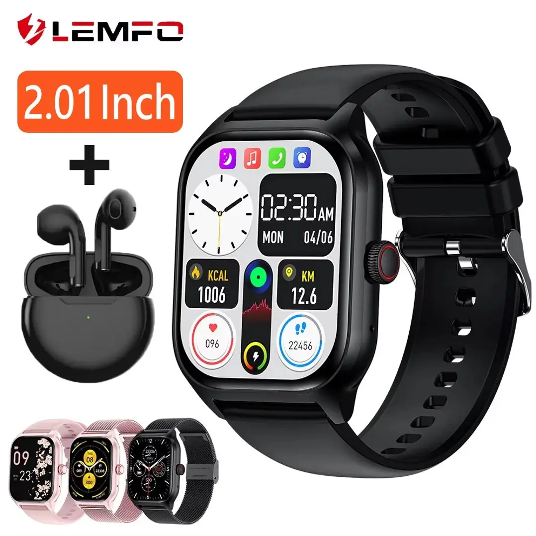 BAYMAY ساعة ذكية بلوتوث مكالمة الموسيقى جهاز تعقب للياقة البدنية الرياضة عداد الخطى تنبيهات المعلومات الساعات ساعة ذكية آيفون أندرويد #1