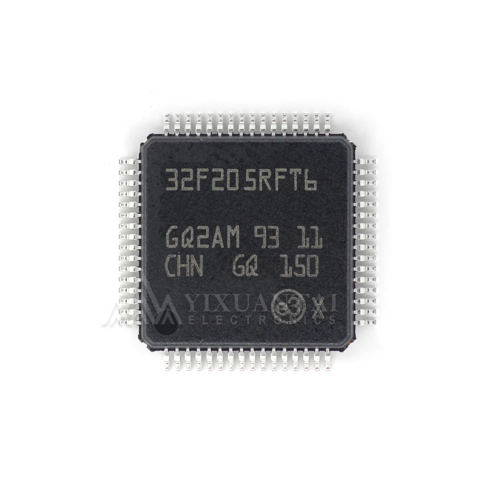 5pcs/lot NEW STM32F205RFT6 High Performance 32-Bit Microcontroller MCU IC LQFP 64-Pin 768KB Flash Embedded Control Chip