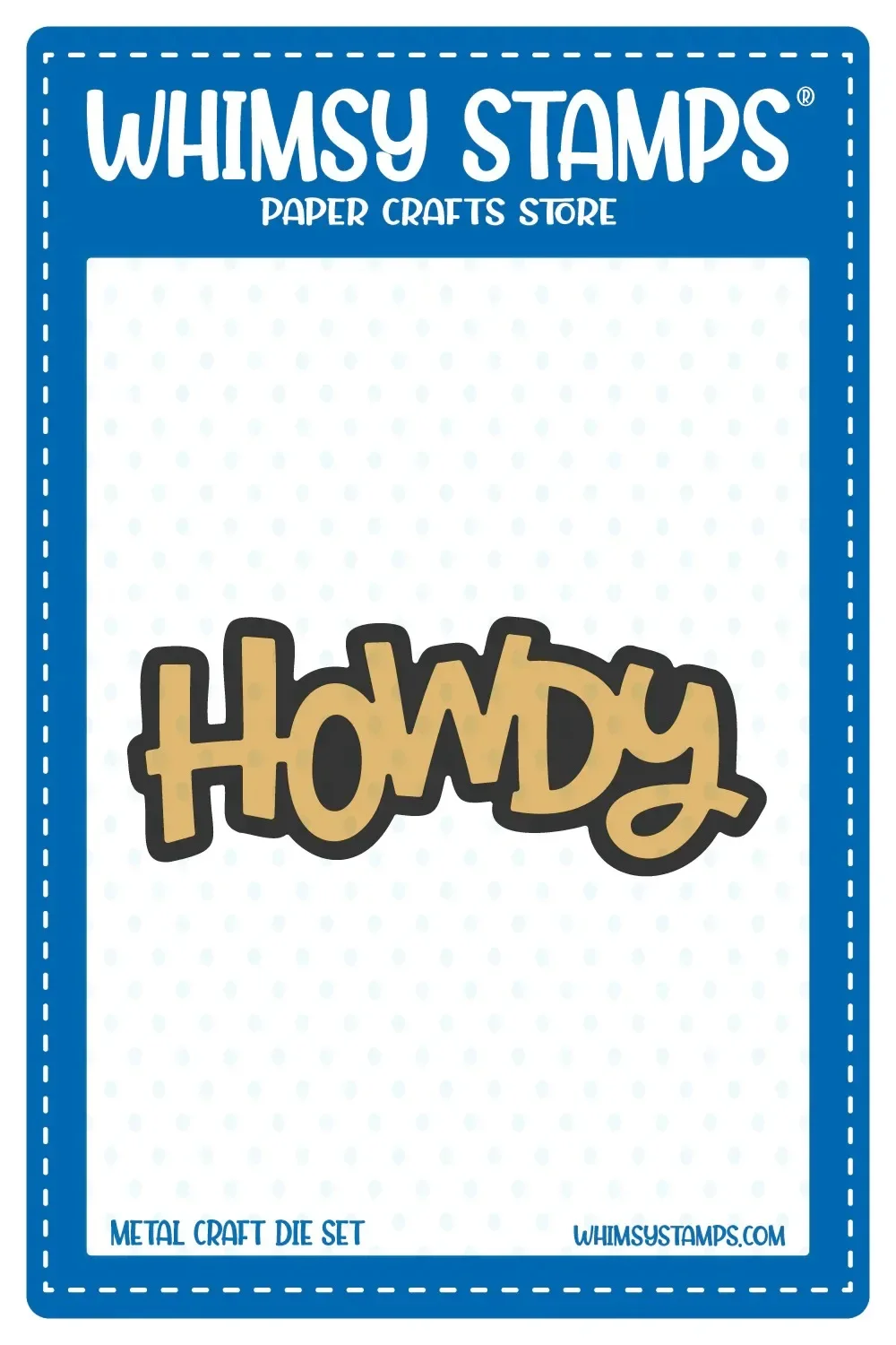 Nouvelles matrices de découpe en métal Howdy Word and Shadow 2026 pour scrapbooking, décoration de journal, gabarit de gaufrage, carte de vœux DIY faite à la main