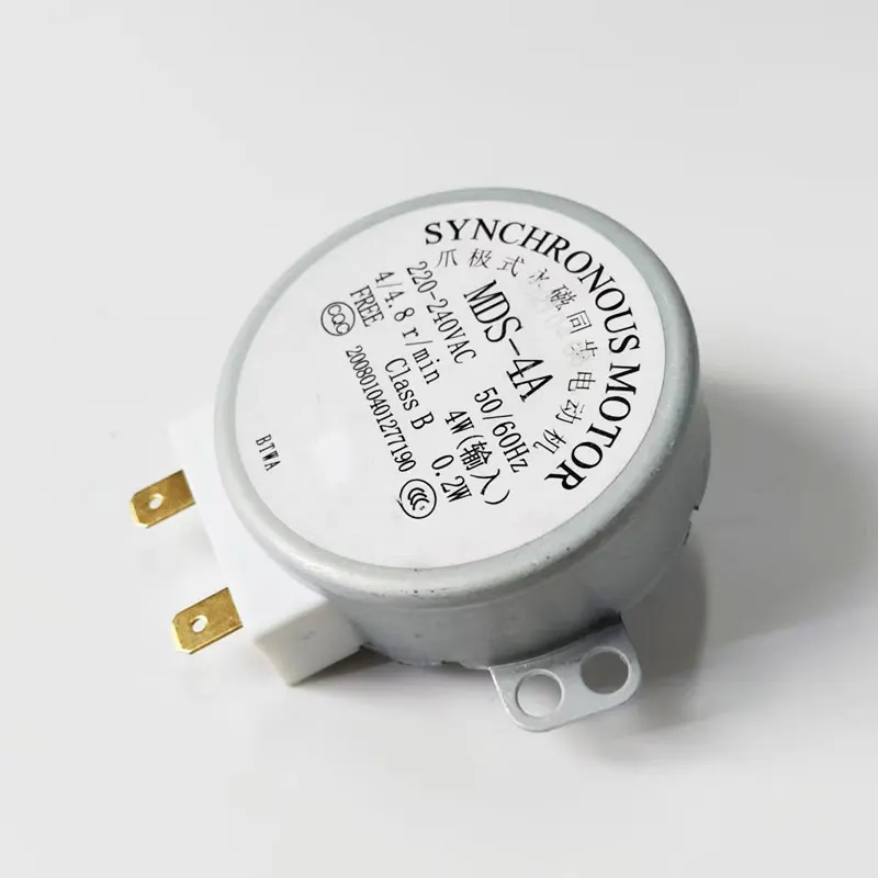 Moteur synchrone 220-240V 4W pour ventilateur d'air MDS-4A, moteur de plateau de four à micro-ondes