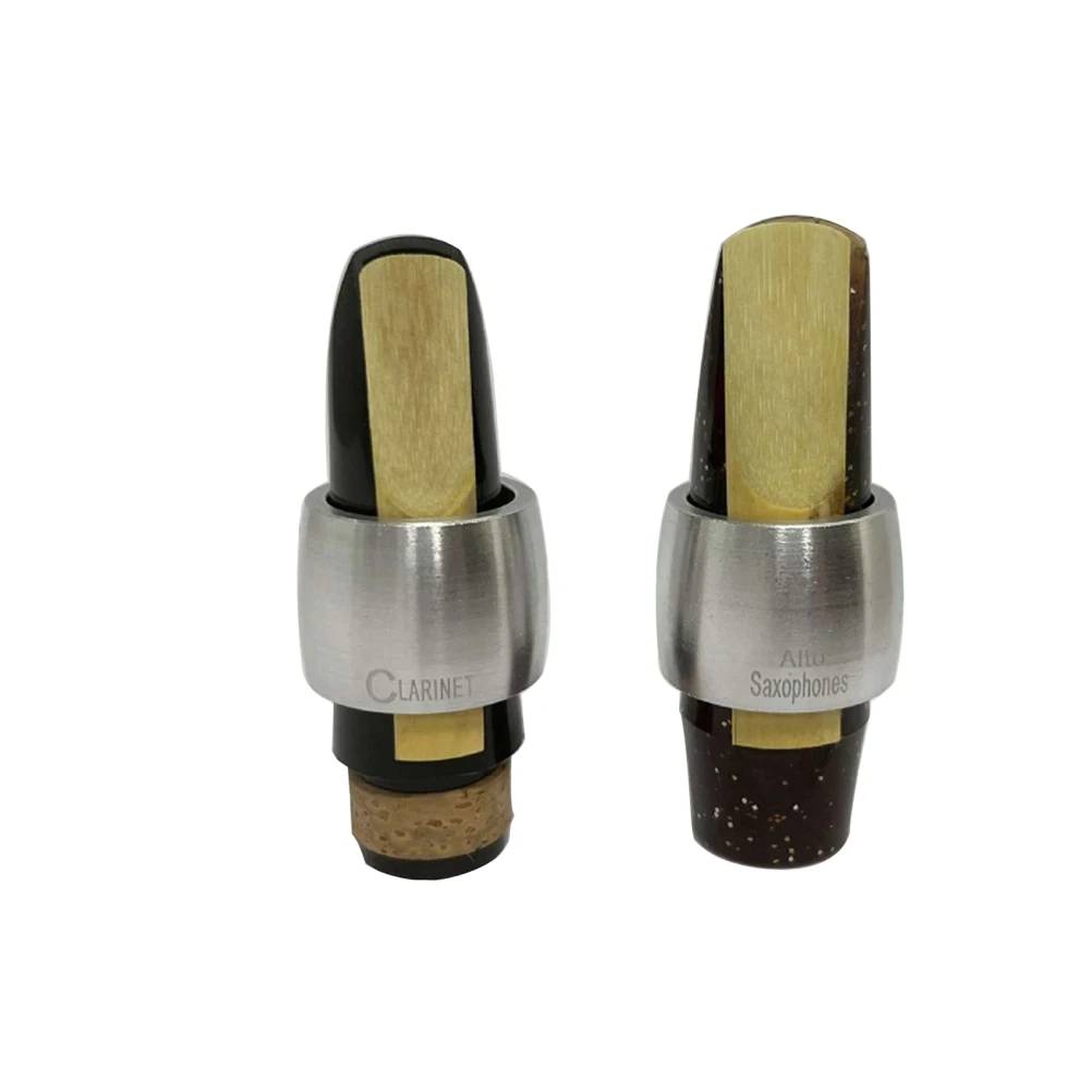 1 PC Professional Saxophone Mouthpiece Clamp  Alto Clarinet Mouthpiece Ligature Head Clip Fastener Accessory