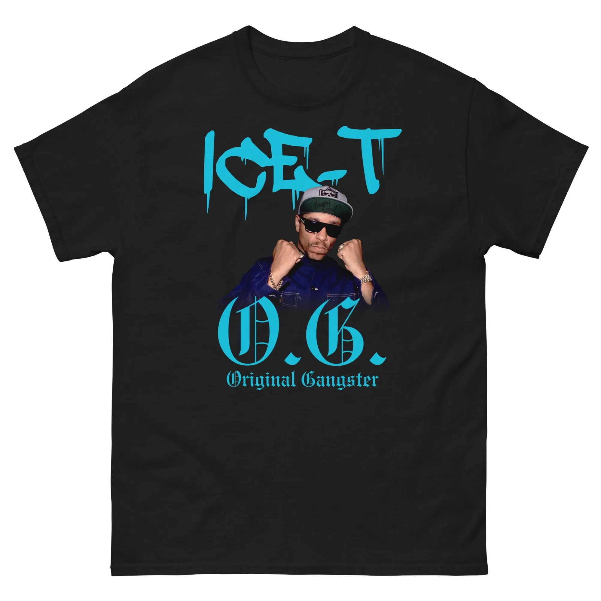 Ice-T Vintage Style Rap Unisex T-Shirt | 90s Hip Hop Graphic Tee | Original Gangster Streetwear Gift for Music Fans