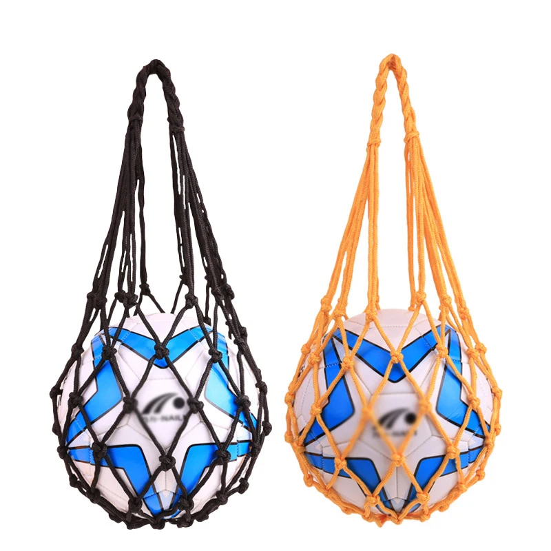 

Sports Ball Bag Single Ball Mesh Bag Basketball Ball Carry Mesh Storage Net Bag for Football, Volleyball, Fruits, Vegetables