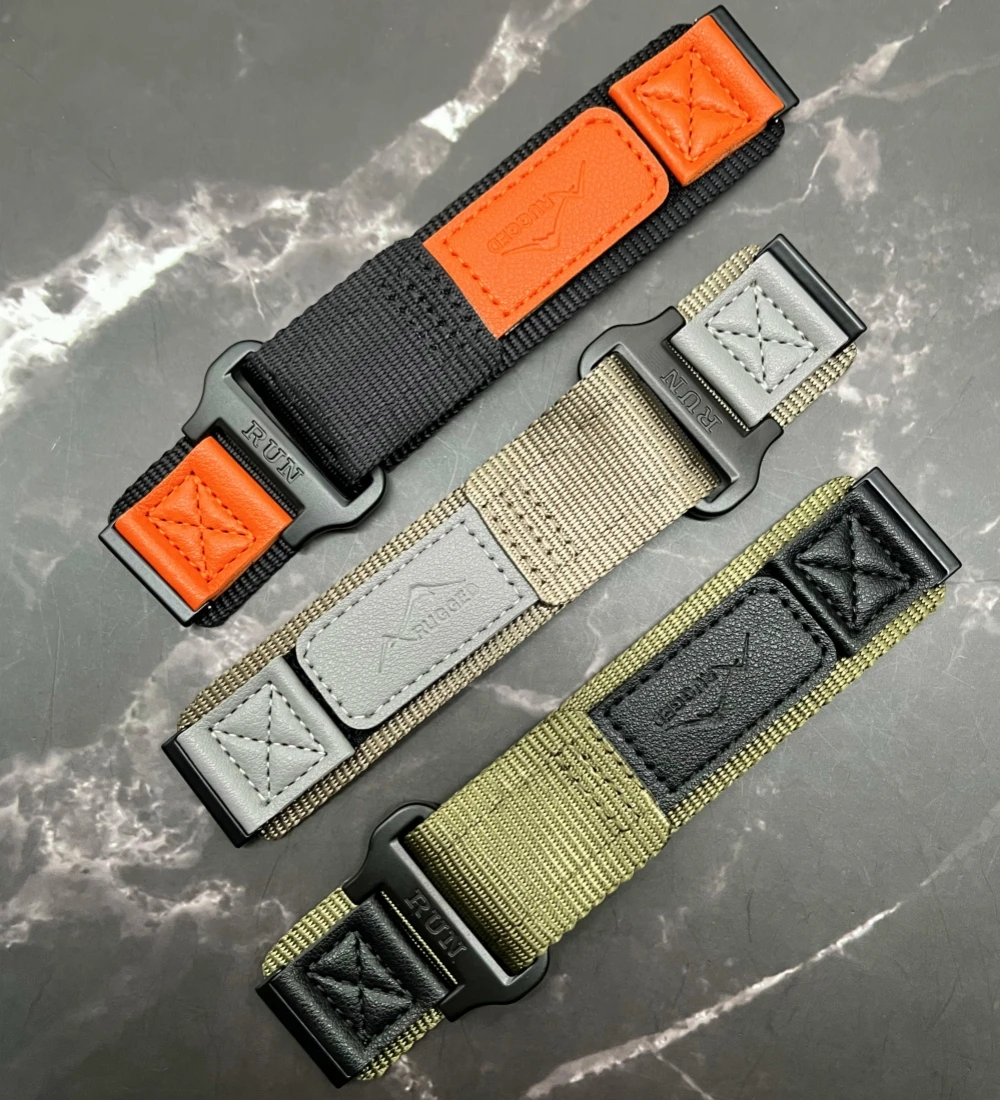 24mm Easy Fit Nylon Strap For Suunto7/9/Spartan Sport Watch Band 9Baro Replaceable Wristband Loop Belt