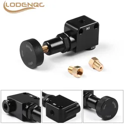 Lodenqc Brake Bias Proportioning Valve Pressure Regulator For Brake Adjustment 1/8-27 NPT Pressure Regulator Screw Knob Type