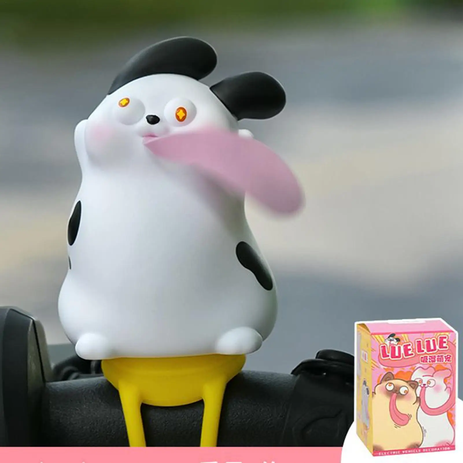 

Bike Handlebar Figurine Cartoon Animal Electric Scooter Handlebar Decoration Waterproof Cycling Accessory For Stem Kids Helmet
