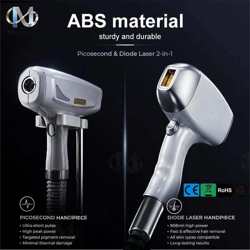 All-in-One Pico Laser Beauty Device for Permanent Hair Removal & Pigment Treatment Tattoo Freckle Removal Zero Downtime CE Cert