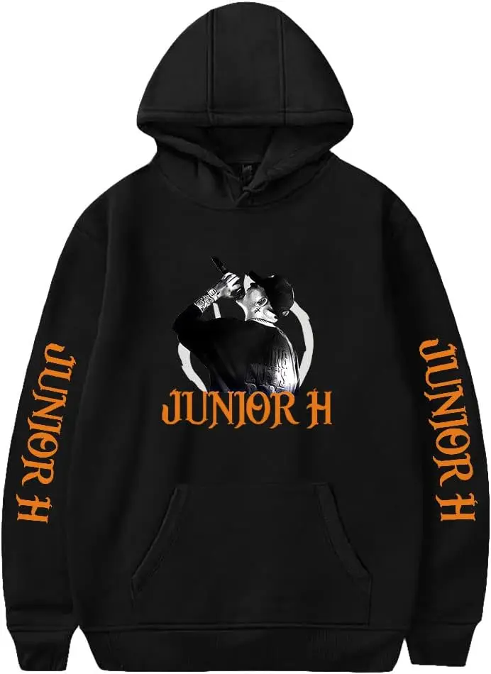 

Junior H Sadboyz Merch Hoodie Long Sleeve Sweatshirt Streetwear MenWomen Pocket Funny Clothes