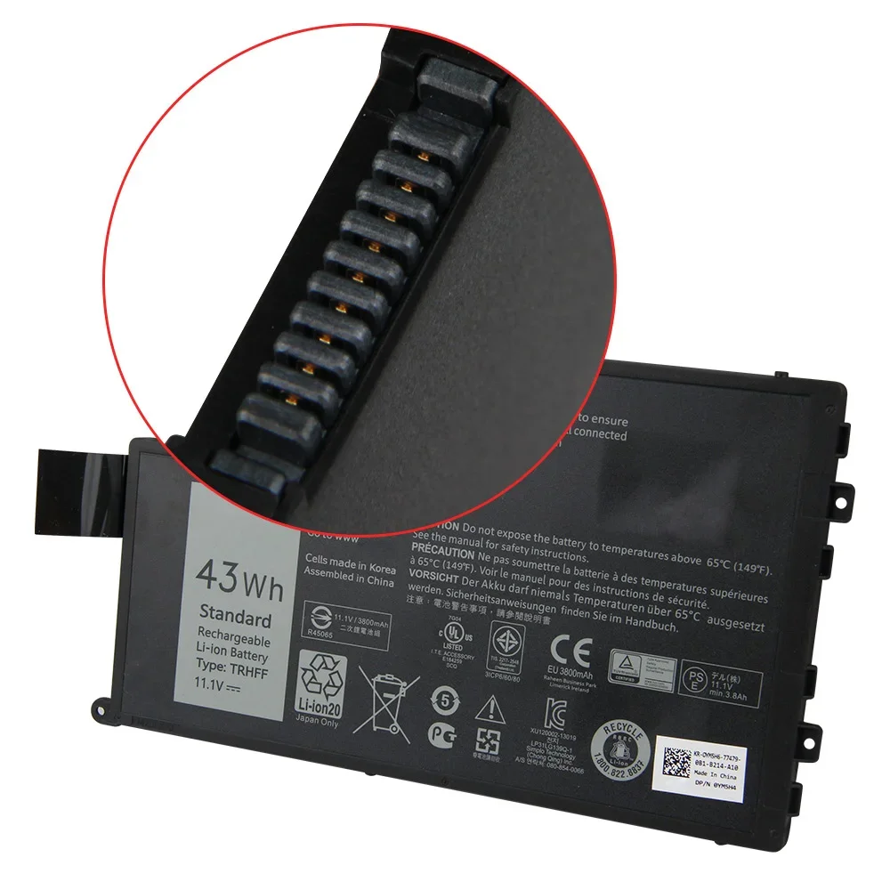 Replacement Battery TRHFF 1V2F6 For Dell 5445 5545 5447 5448 5547 Inspiron 15