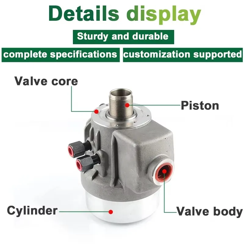 CNC Machine Holder Turning Cutting Tools Lathe Chuck Accessories Through-hole Cylinder Hydraulic Rotary