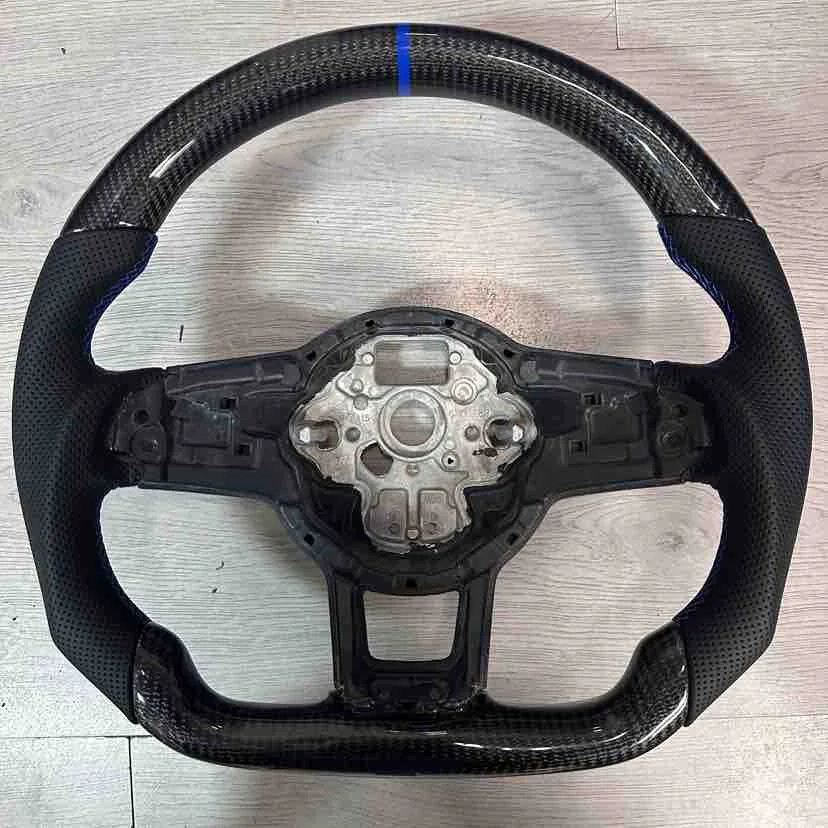 Auto stuurwiel geschikt voor VW Golf MK6 MK7 7.5 GTI GTD GTE R Polo Passat Tiguan Alcantara stuurwiel Auto Accessoires
