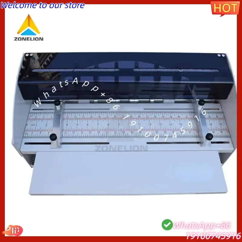 CE Certificate Desktop Electric Creasing Machine for Printing House and Stationery Shop Business