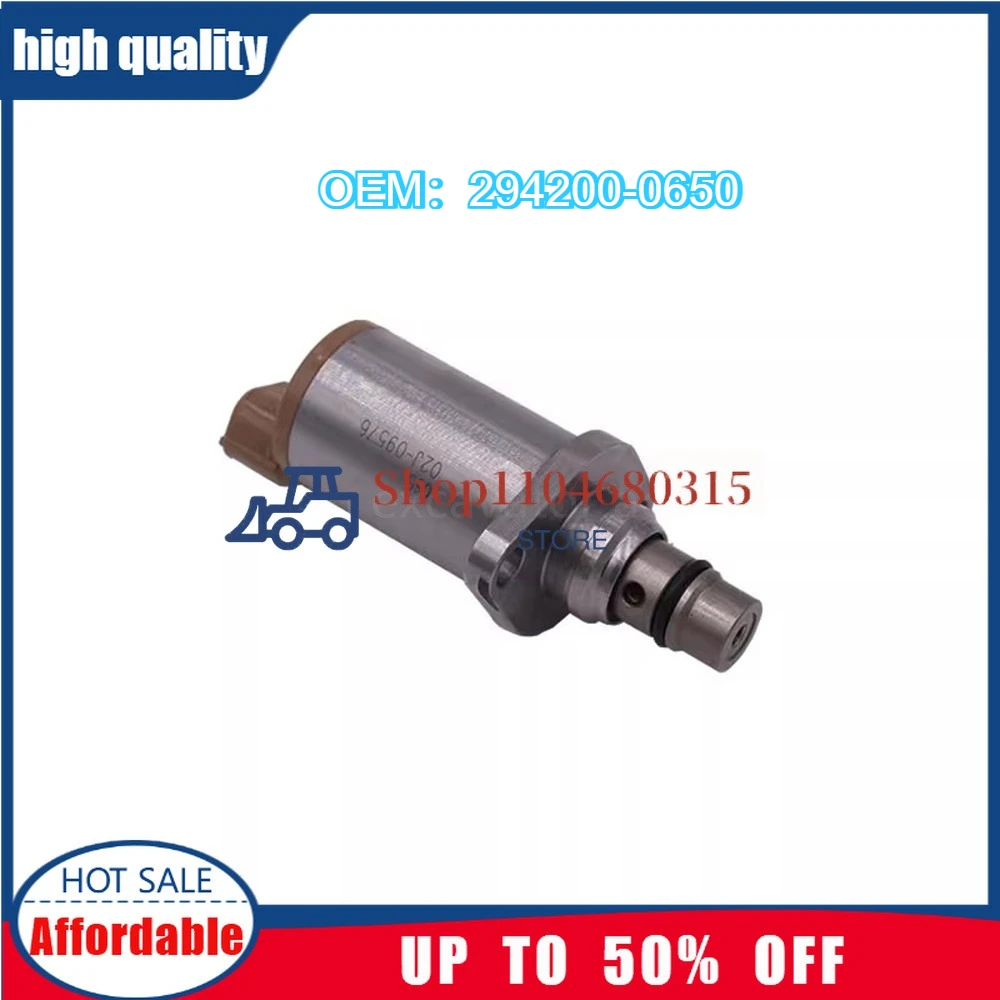 For 294200-0650 294200-0670 294200-2750 0928400742 0928400617 Kobelco SCV Valve Electronic Metering Excavator Parts