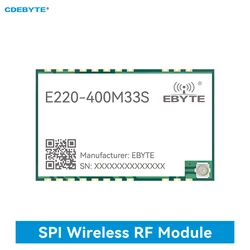 LLCC68 433/470MHz SPI LoRa Spread Spectrum Module 33dBm 2W CDEBYTE E220-400M33S 16km RF SMD Module PA LNA