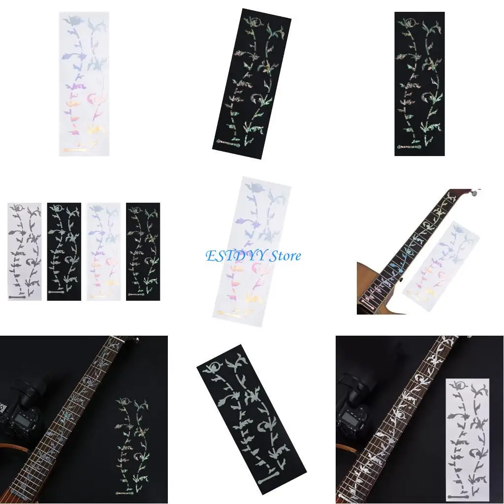 

G6DE Fretboard Covering Sticker Featuring Artistic Theme For Musicians