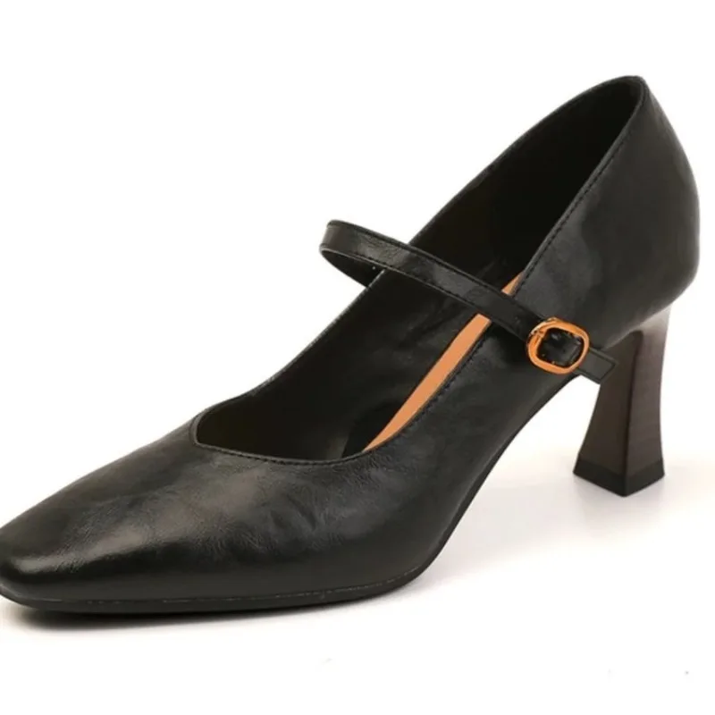 

Women Pumps Spring Autumn Fashion Quality Women Shoes Low Heel Square Square Toe Comfortable Sexy Heels Women Zapatos De Mujer