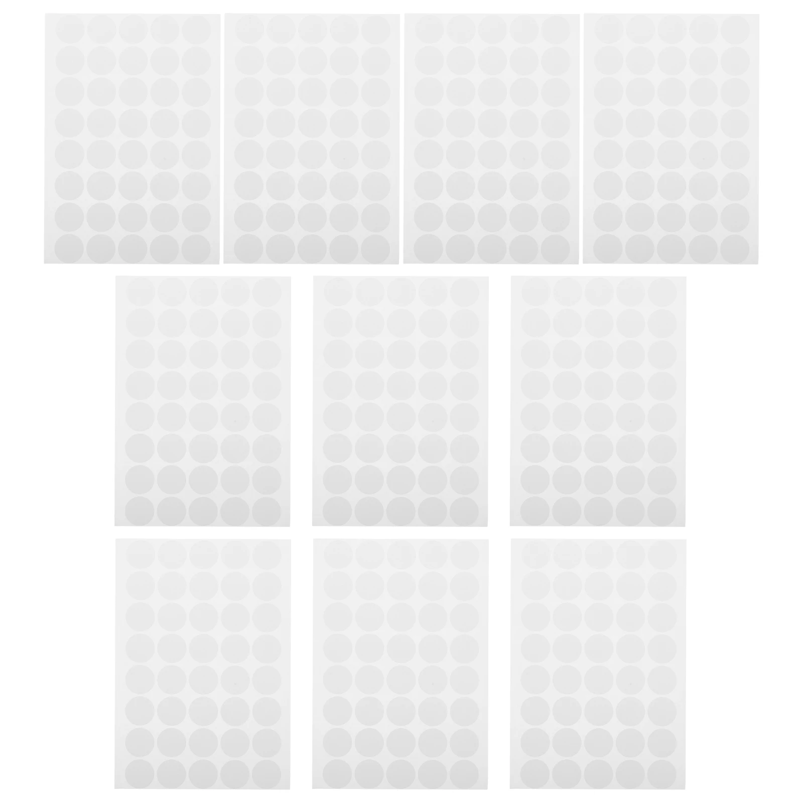 

10 Sheets Colored Tag Stickers Small Labels Circle Round Marking Dots Christmas for Labeling