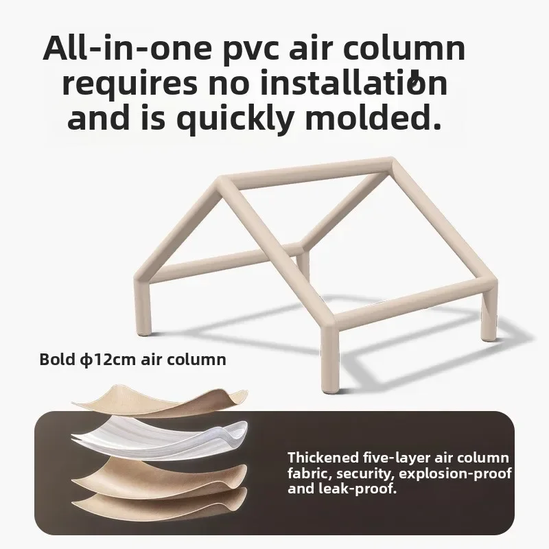 SHANYUE Picnic all'aperto Campeggio automatico 3-4 persone Parco Campeggio Tenda gonfiabile antipioggia Cabina esterna addensata squisita