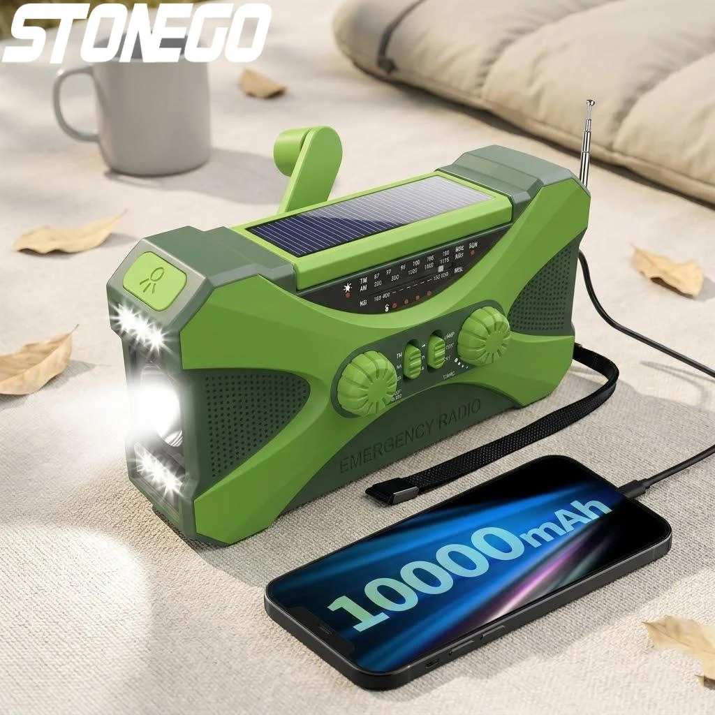 lampe-torche-led-rechargeable-solaire-10000mah-batterie-externe-lanterne-de-camping-d'urgence-torche-portable-avec-double-haut-parleur-alarme-sos-lumiere-d'urgence