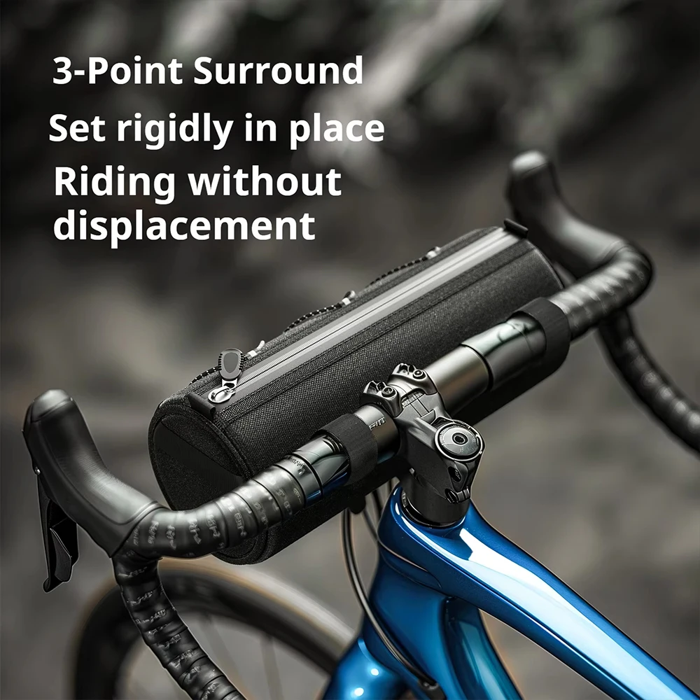 กระเป๋าหน้าจักรยาน กระเป๋าจักรยาน กระเป๋าเก็บของภายนอก กระเป๋าอเนกประสงค์สำหรับขี่จักรยาน กระเป๋าหน้าจักรยานเสือภูเขา อุปกรณ์เสริมสำหรับจักรยาน