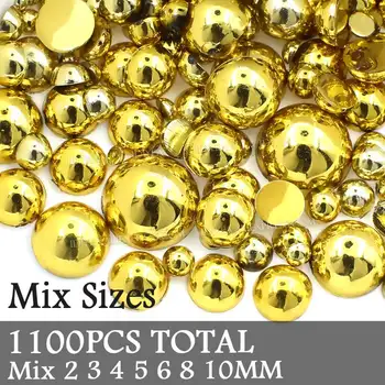 10 best sales złote perłowe koraliki - №2