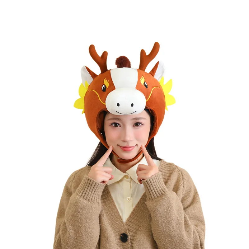 سنة الحصان التميمة ريوما هود قبعة صور الدعائم الكرتون هود الأداء الدعائم #3