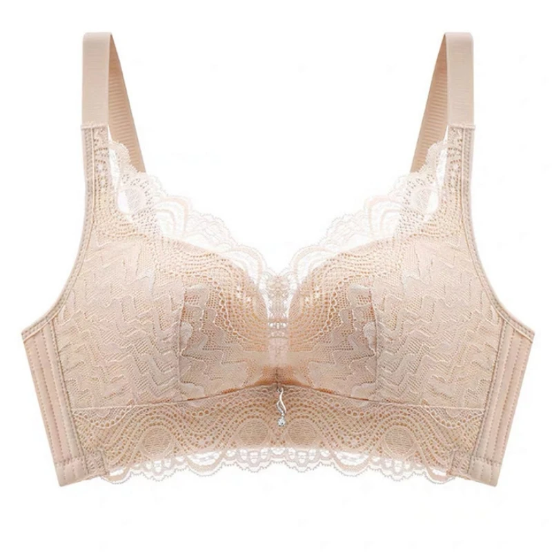 Weibliche Anti-schlaffe Büstenhalter frauen Ohne Stahl Ring Unterwäsche Weibliche Bequeme Unterwäsche frauen Latex Einstellbare Bhs