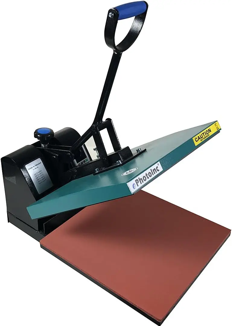 

15 x 15 Digital Clamshell Heat Press Transfer T-Shirt Sublimation Press Machine EPH15G