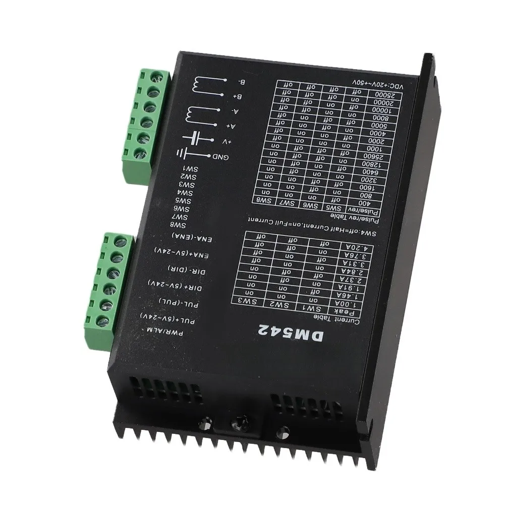 DM542 Stepper Motor Driver For DSP Digital Control For 57mm 86mm For Hybrid Motor 4.2A Microstepping Automation Equipment Interf