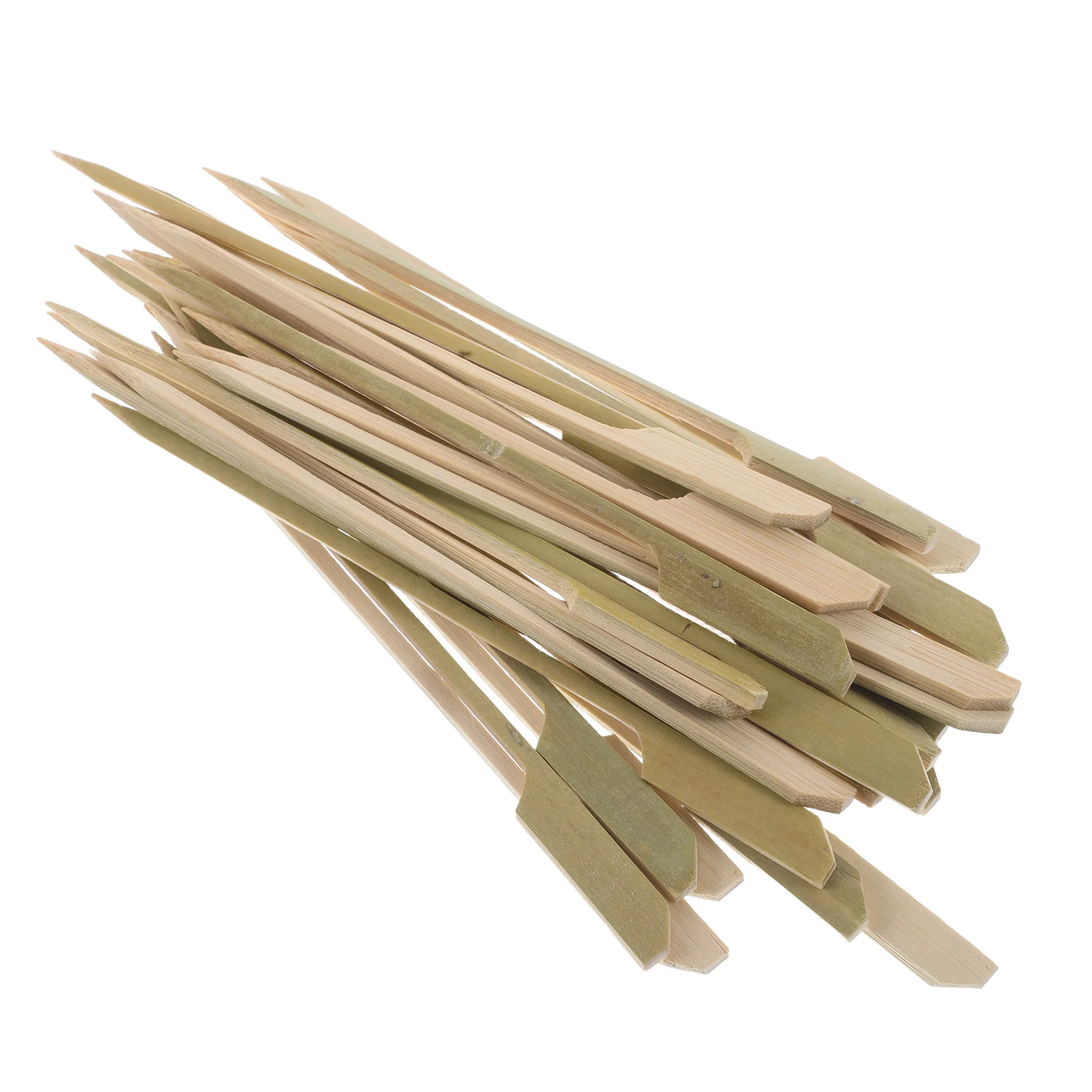 

100Pcs Skewers Bamboo Grill Sticks for Camping Bbq Multipurpose Appetizer Picks Food Toothpicks Party Barbecue Skewers