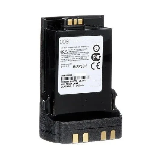 

PMNN4486 PMNN4486A APX IMPRES 2 Li-Ion 3400 мАч IP68 APX6000, APX6000XE, APX7000, APX7000L, APX7000XE, APX8000, SRX2200 PMNN4486